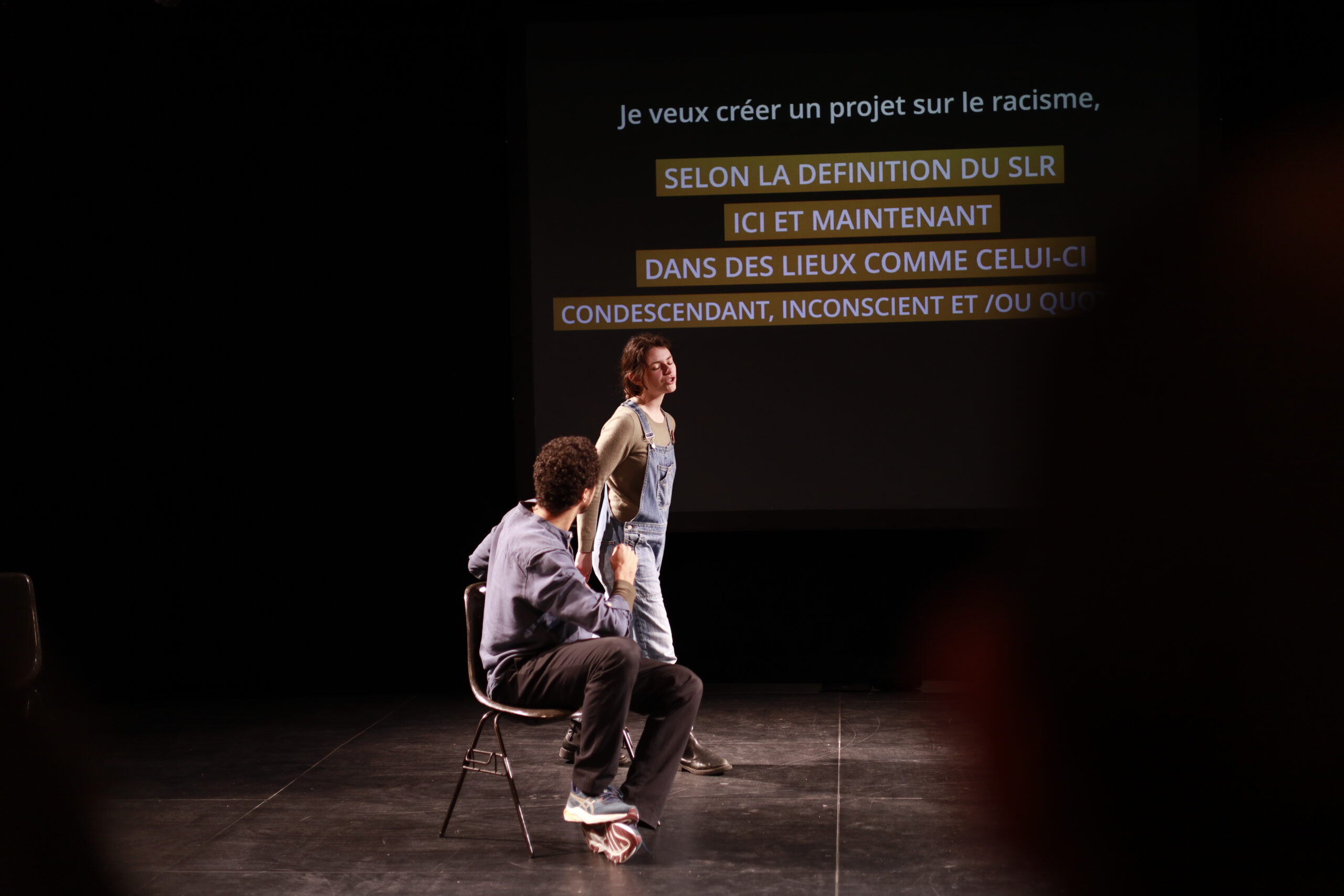théâtre-forum sur le racisme Traverse, Photos Felix Schneefeld