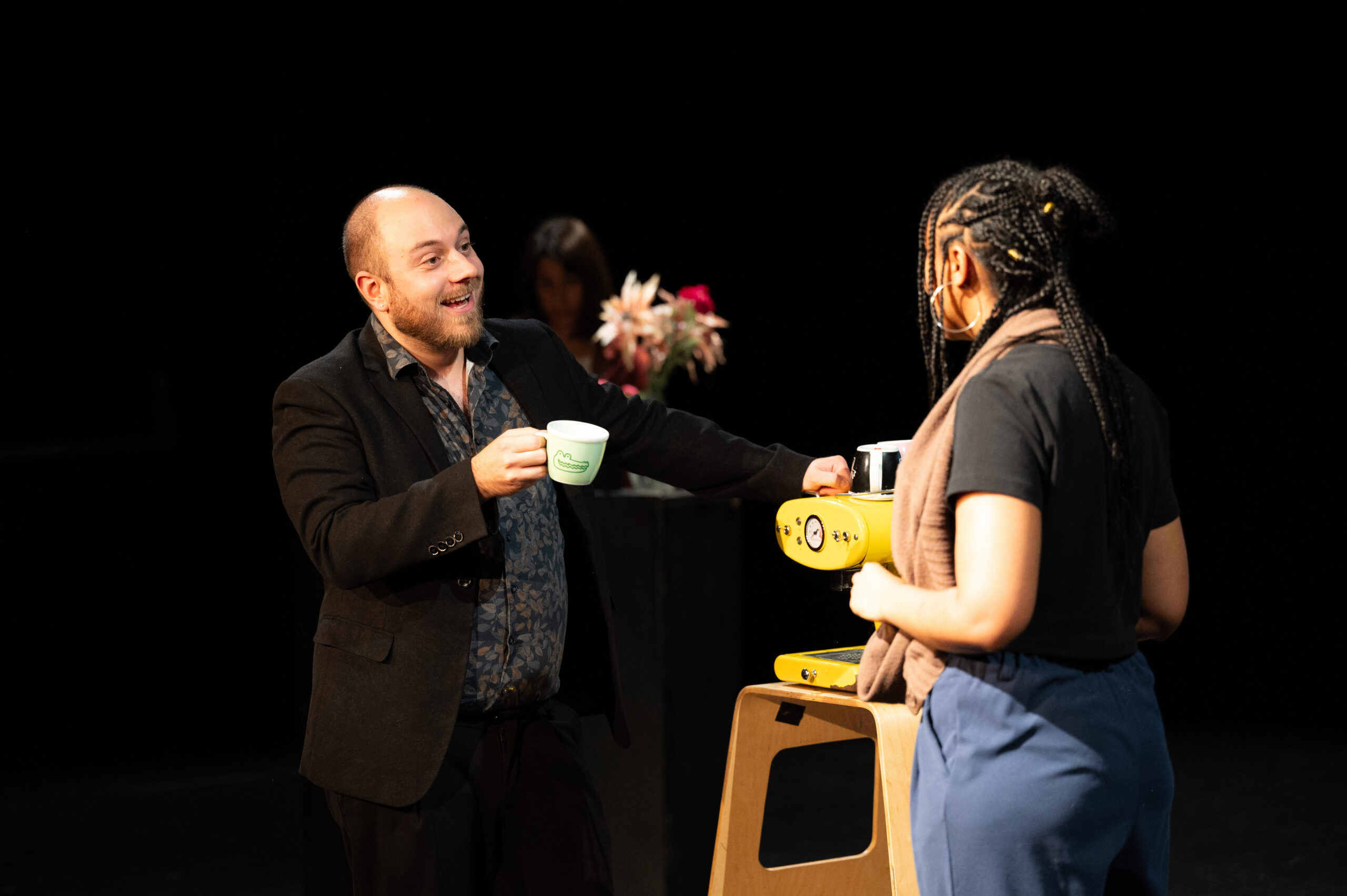 2025.06.25 _ Coffee Machine – MS180 – Photos Aline Zandona 2 Théâtre-forum sur le sexisme Coffe machine